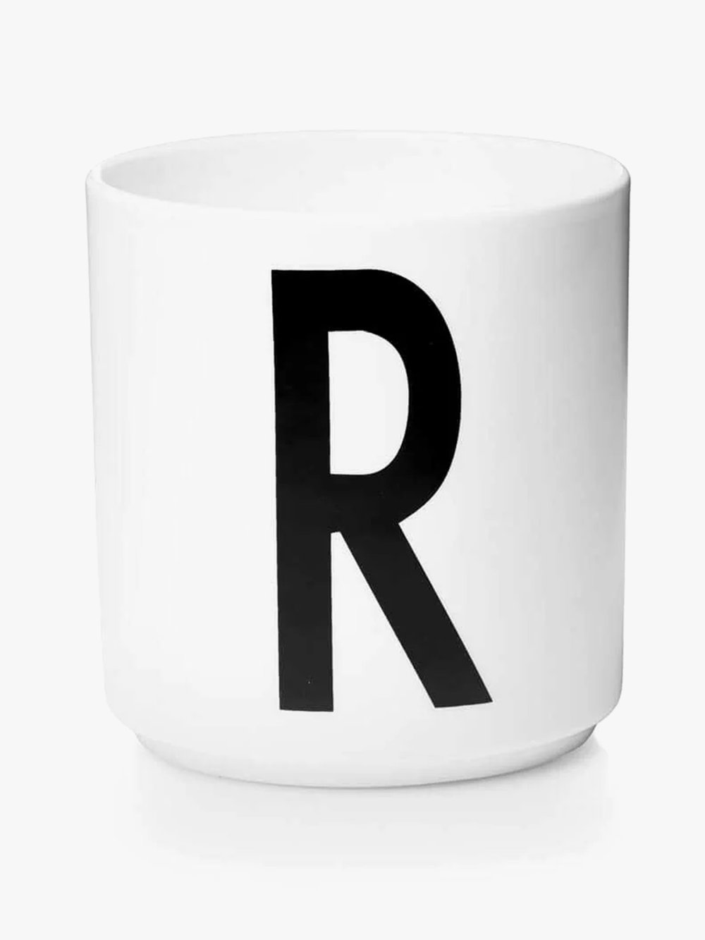 Design Letters Personal Porcelain cup R - Hvit | Getinspired.no