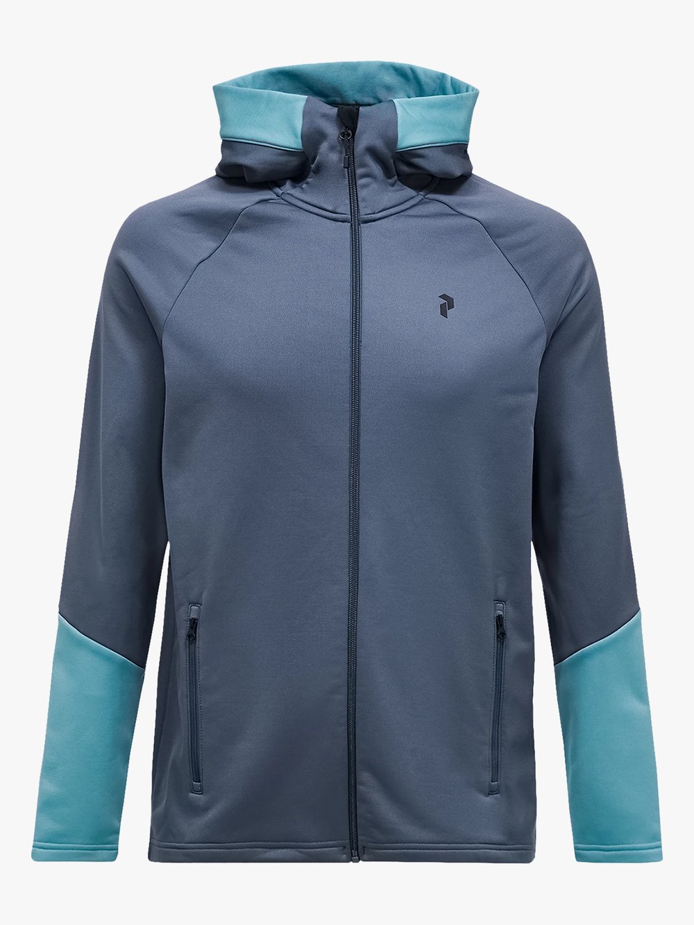 Peak Performance Rider Essentials Zip Hood - Lys blå | Getinspired.no