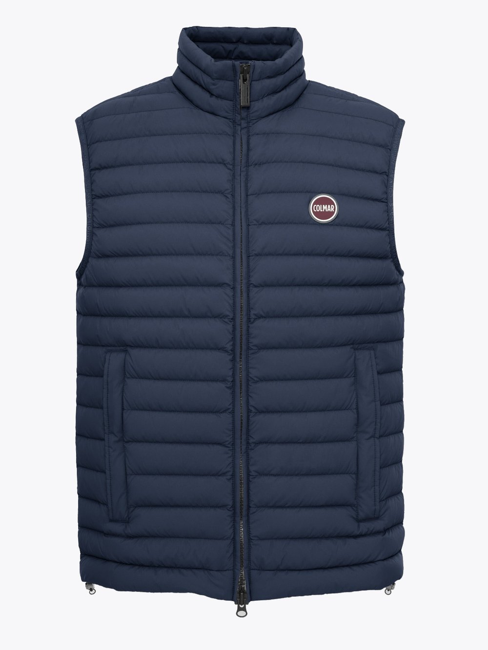 Colmar Quilted Vest Natural Down Light Weight - Blå | Getinspired.no