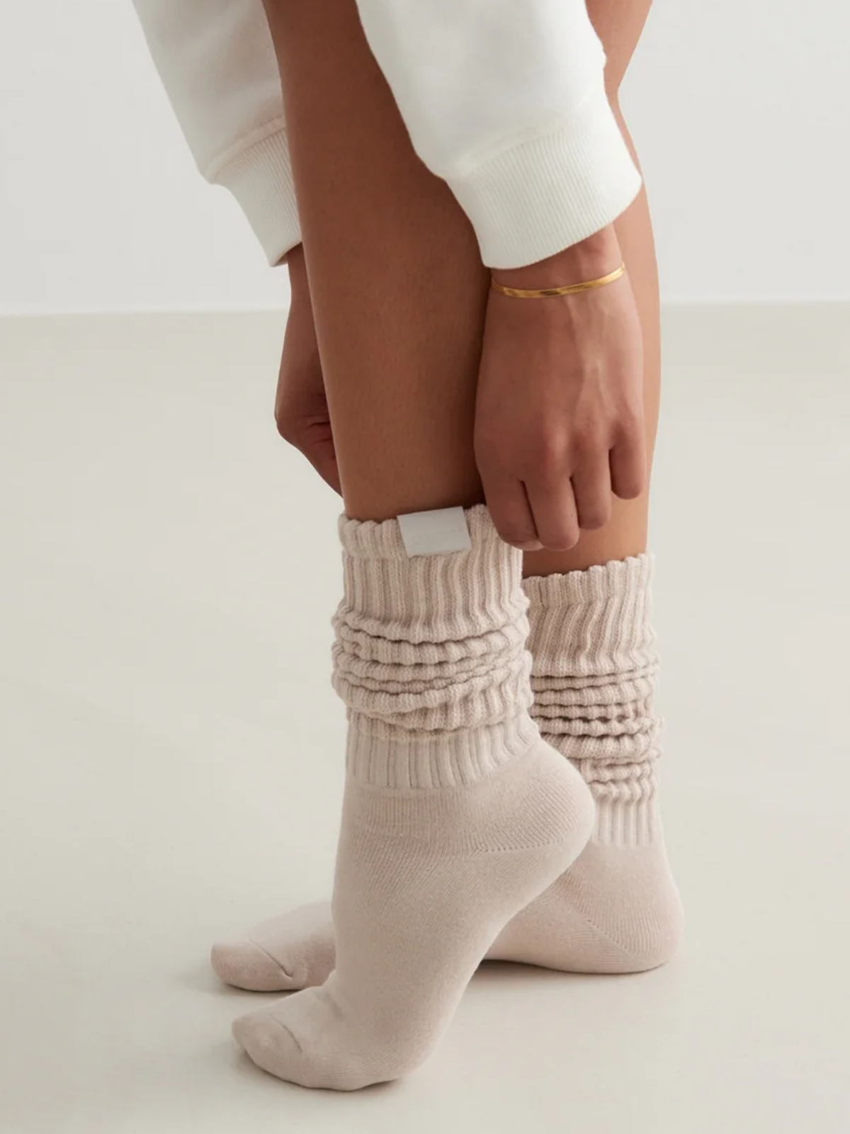 Aim'n Slouch Socks Clay
