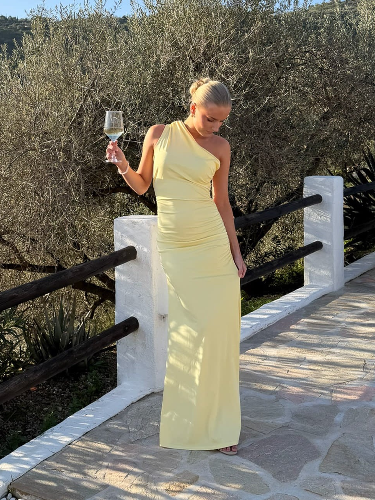 BYIC Andrea Maxi Dress Yellow