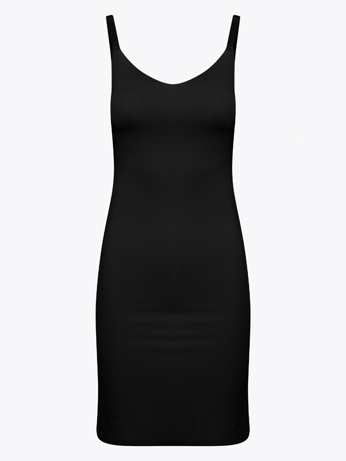 Ichi Siv Slip Dress Black