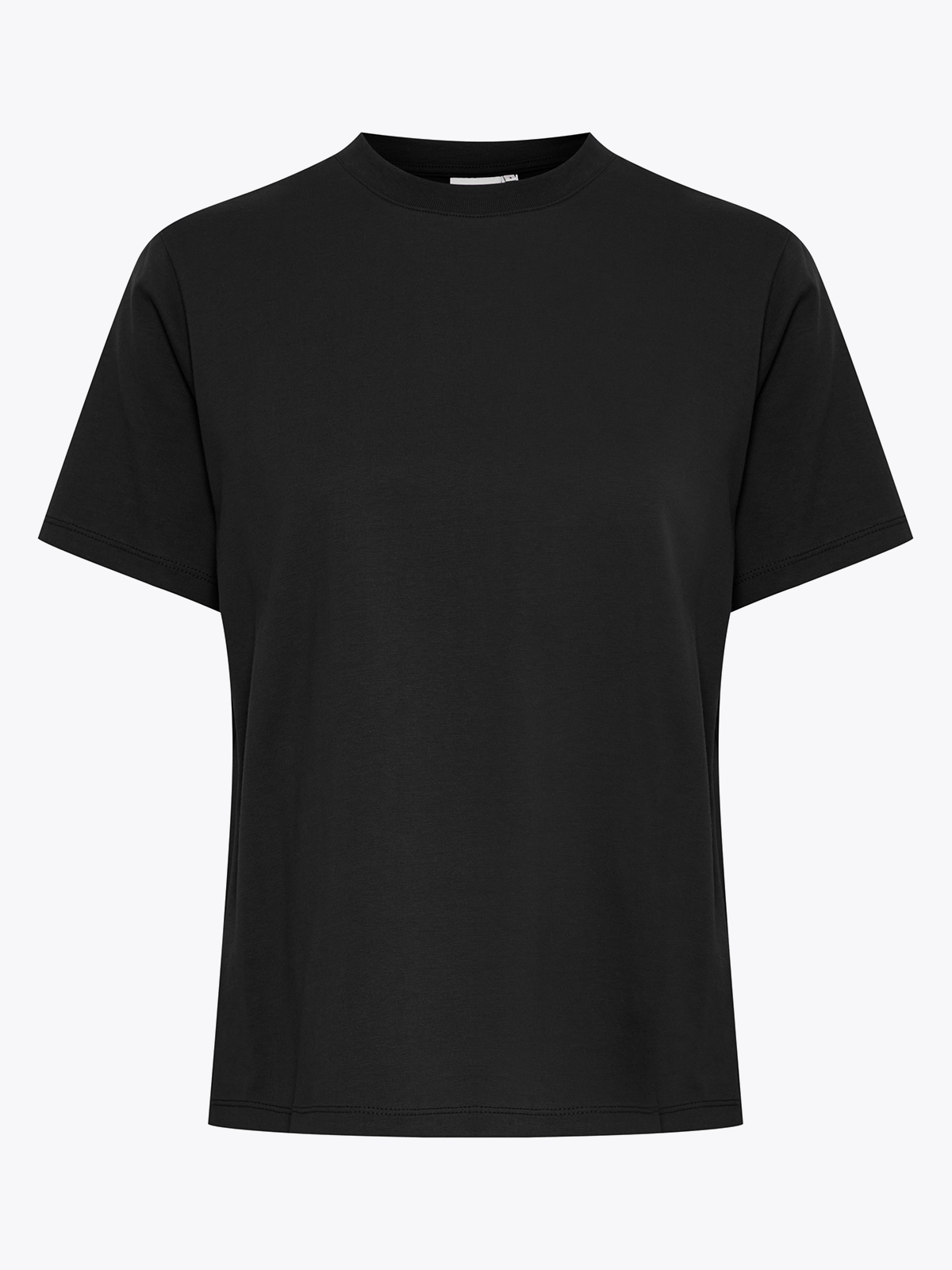 Ichi Palmer Loose Short Sleeve Black