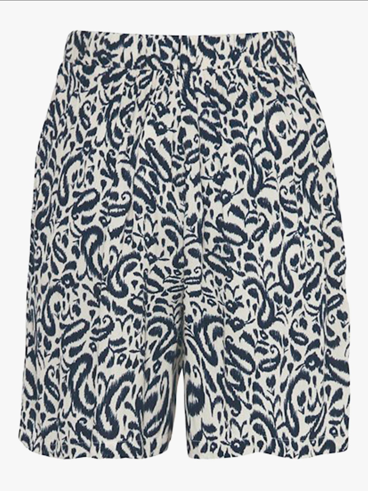 Ichi Marrakech AOP Shorts 5 Total Eclipse Paisley Aop