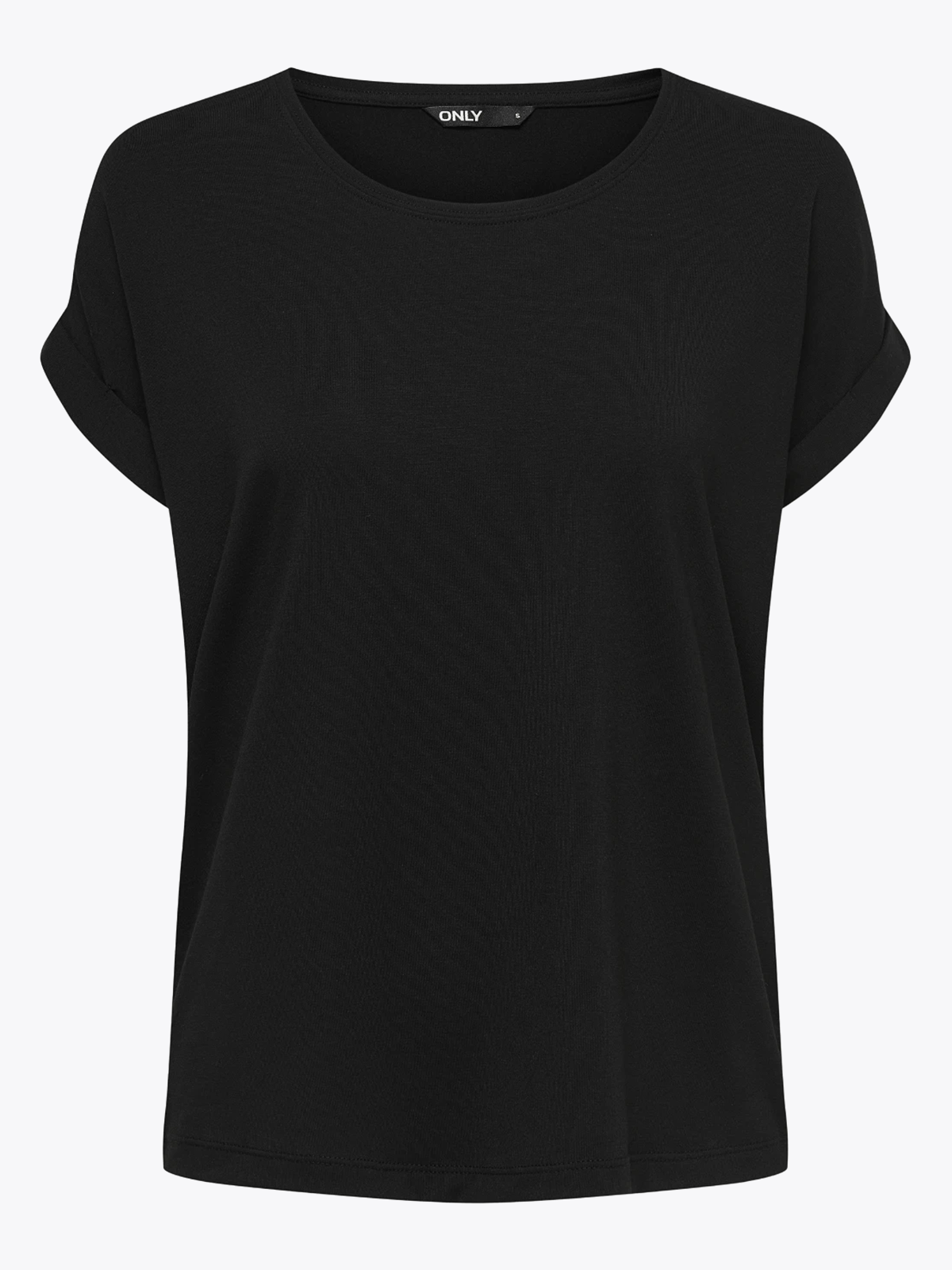 Only Moster Short Sleeve O-Neck Top Black