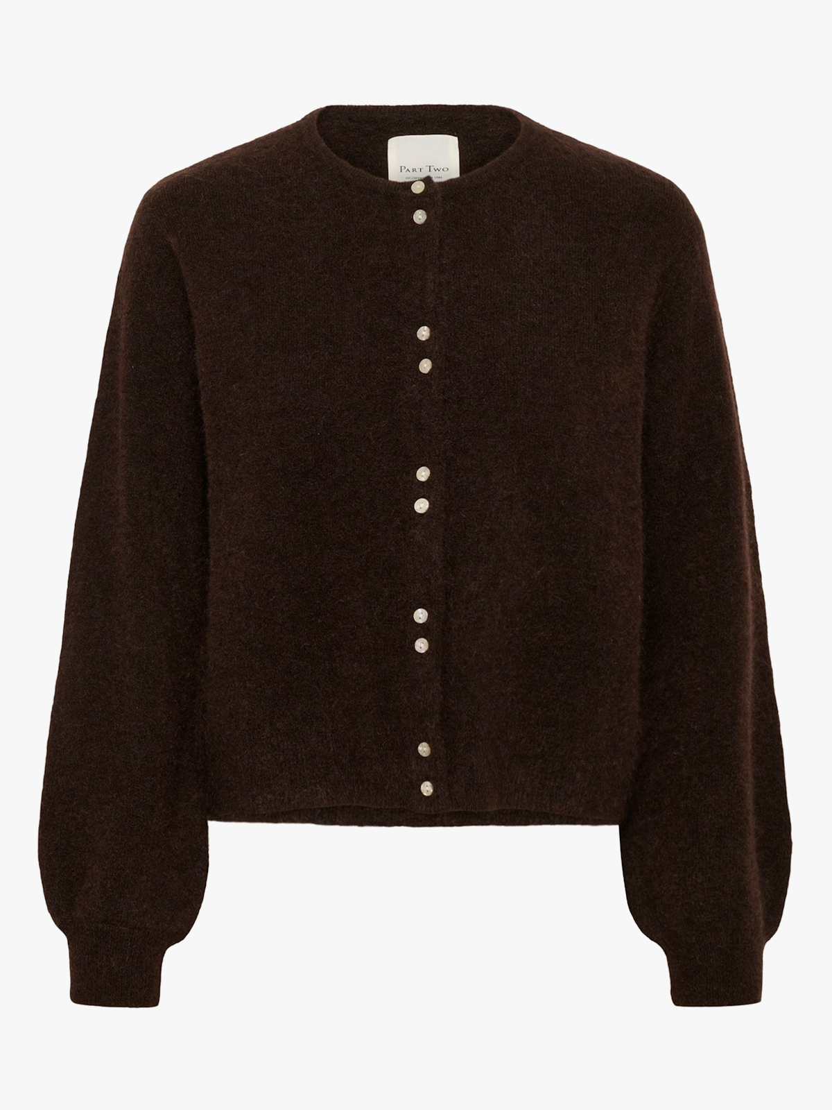 Part Two Ninell Cardigan Ganache Melange