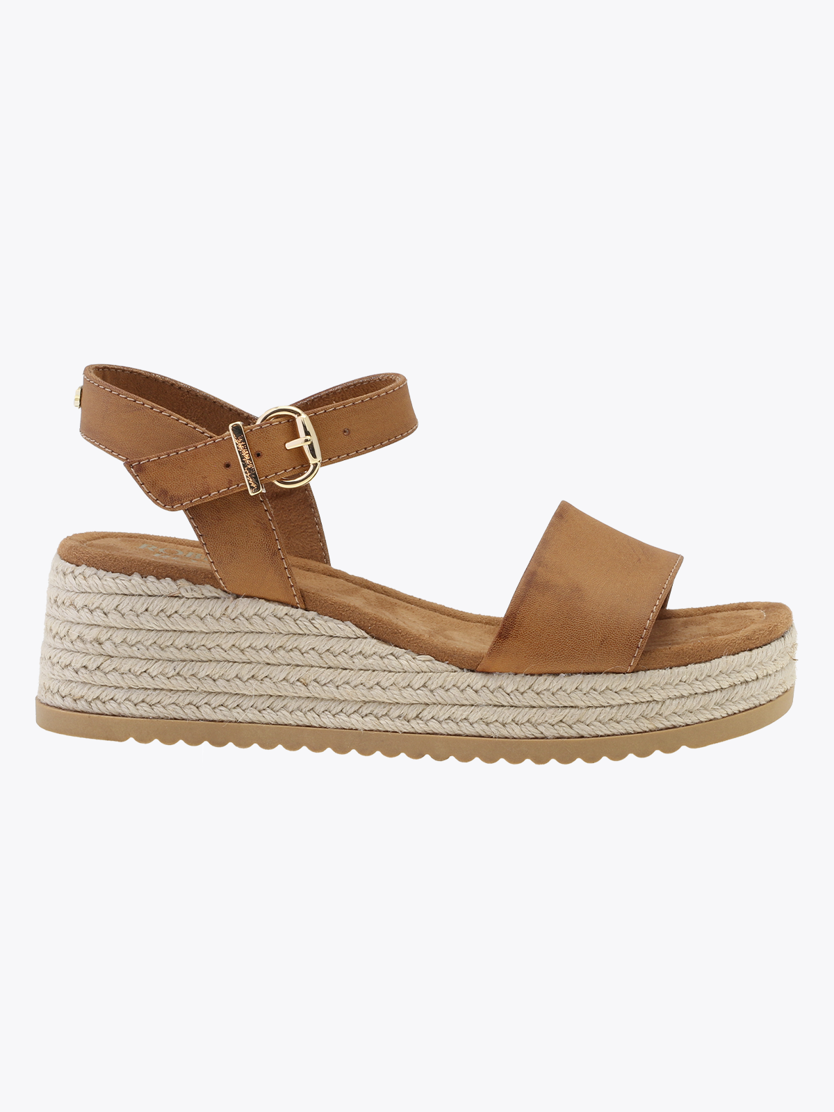 Roberto Rosso Lili Wedge Cognac