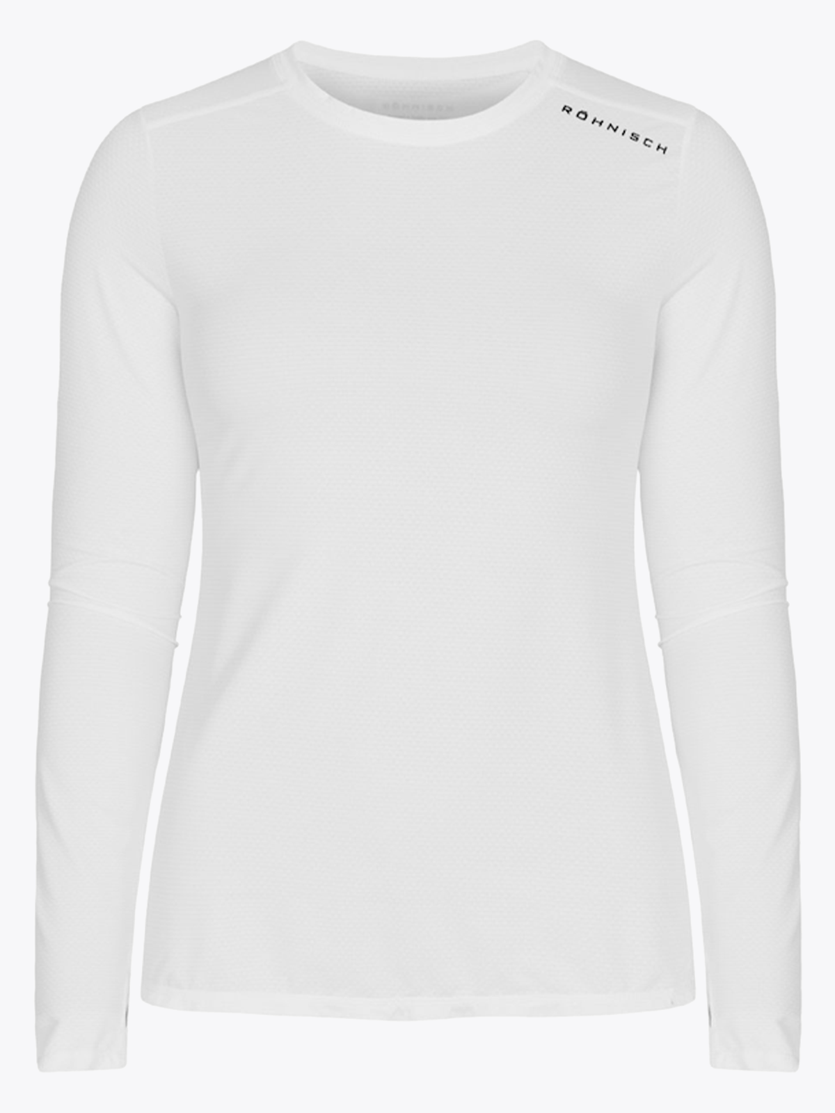 Röhnisch Jaquard Long Sleeve White