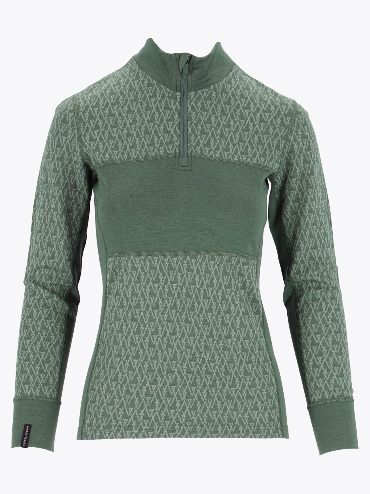 Twentyfour Aurora Aya Ull Half Zip Furu