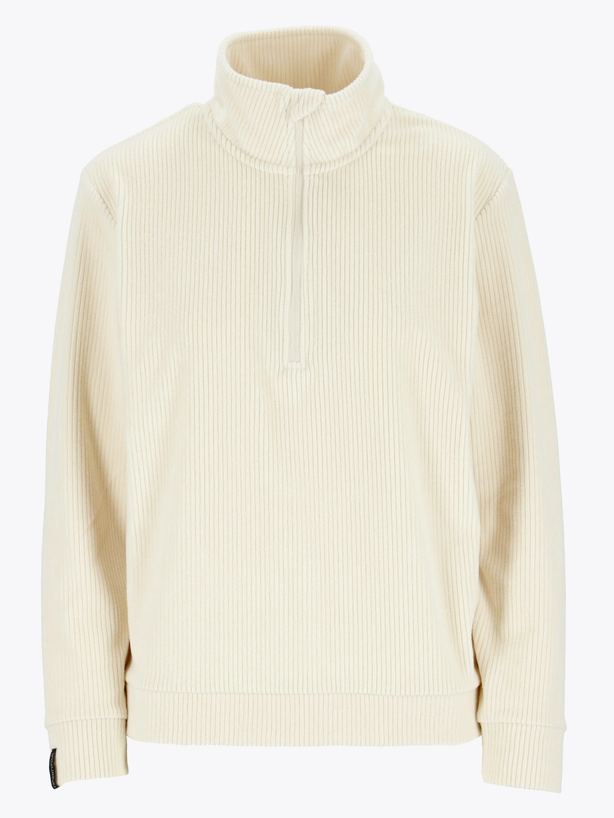 Twentyfour Mode Half Zip Fleece Gråhvit