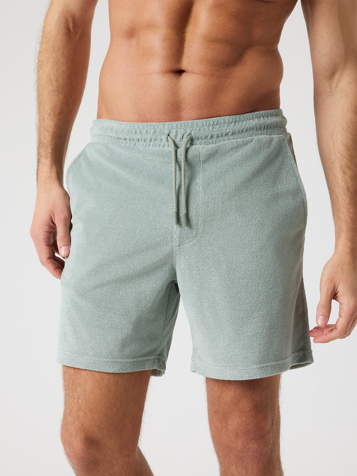 Björn Borg Borg Toweling Shorts Slate Gray