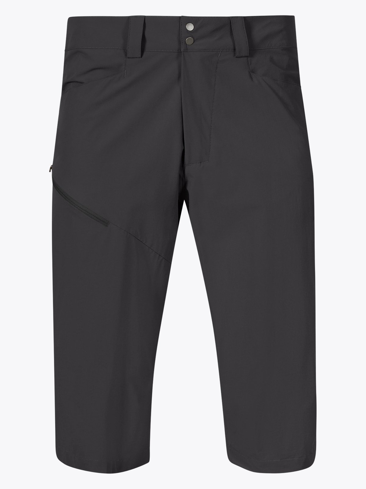 Bergans Vandre Light Softshell Long Shorts Men Dark Shadow Grey