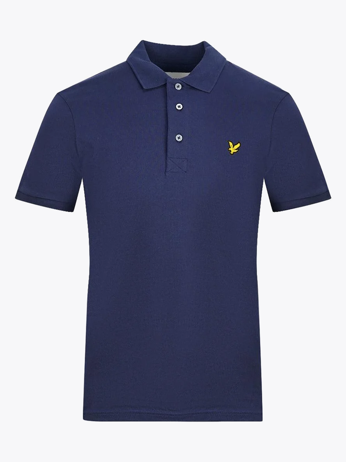 Lyle & Scott Plain Polo Shirt Navy