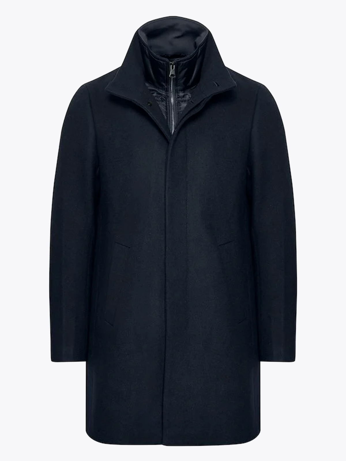 Matinique Harvey Wool Coat Dark Navy