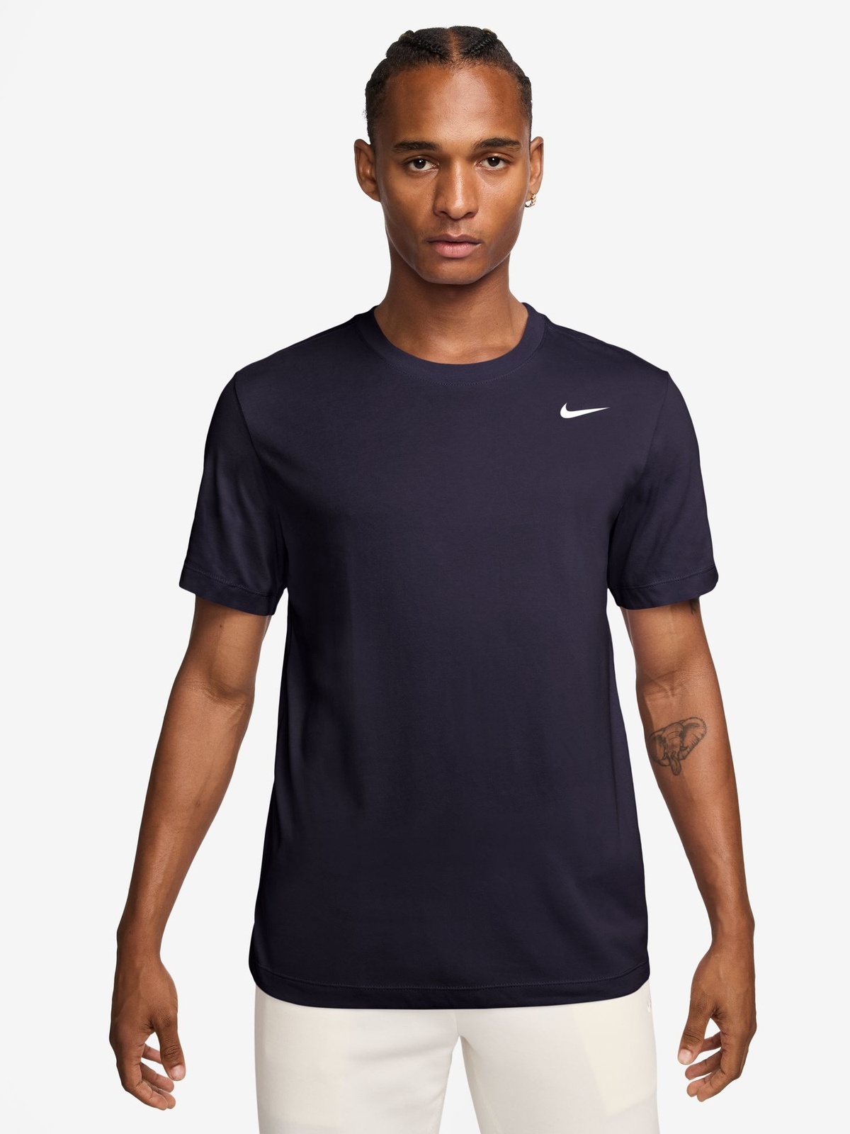Nike Dri-Fit DFC Crew Solid Tee Blå