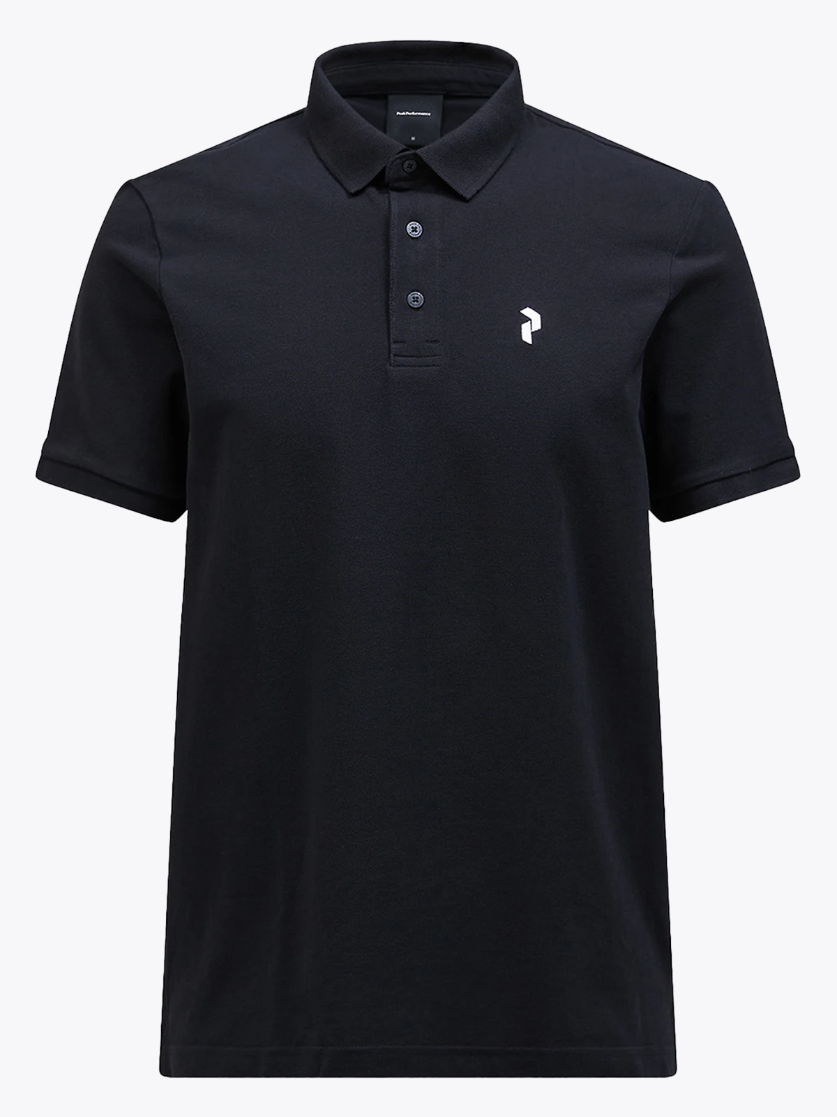 Peak Performance Classic Cotton Polo Black