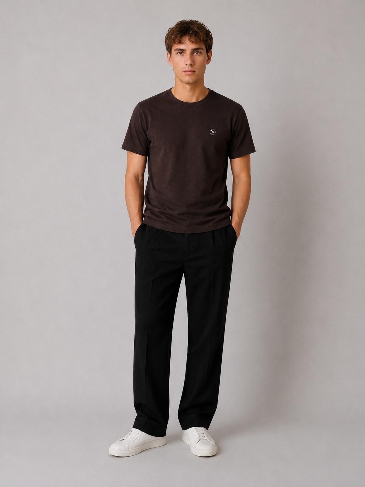Clean Cut Copenhagen X Organic T-Shirt Dark Brown