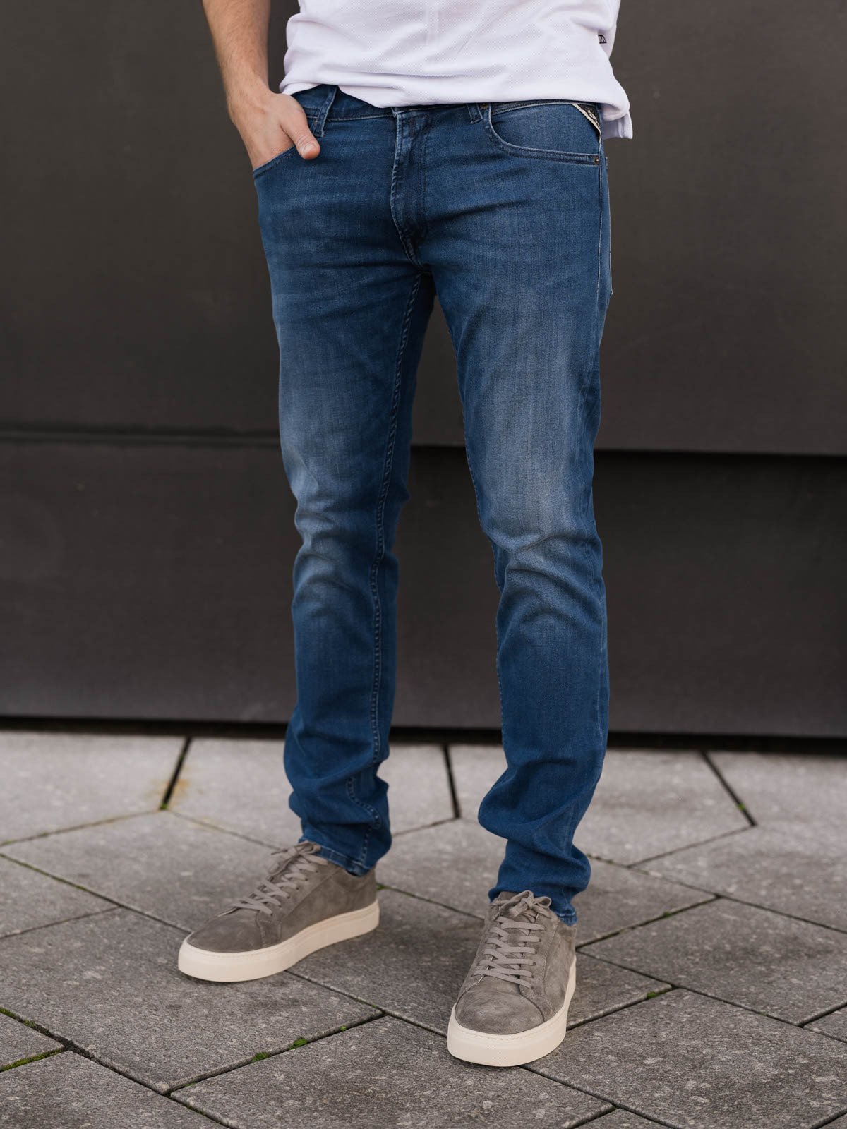 Replay Grover Powerstretch Denim