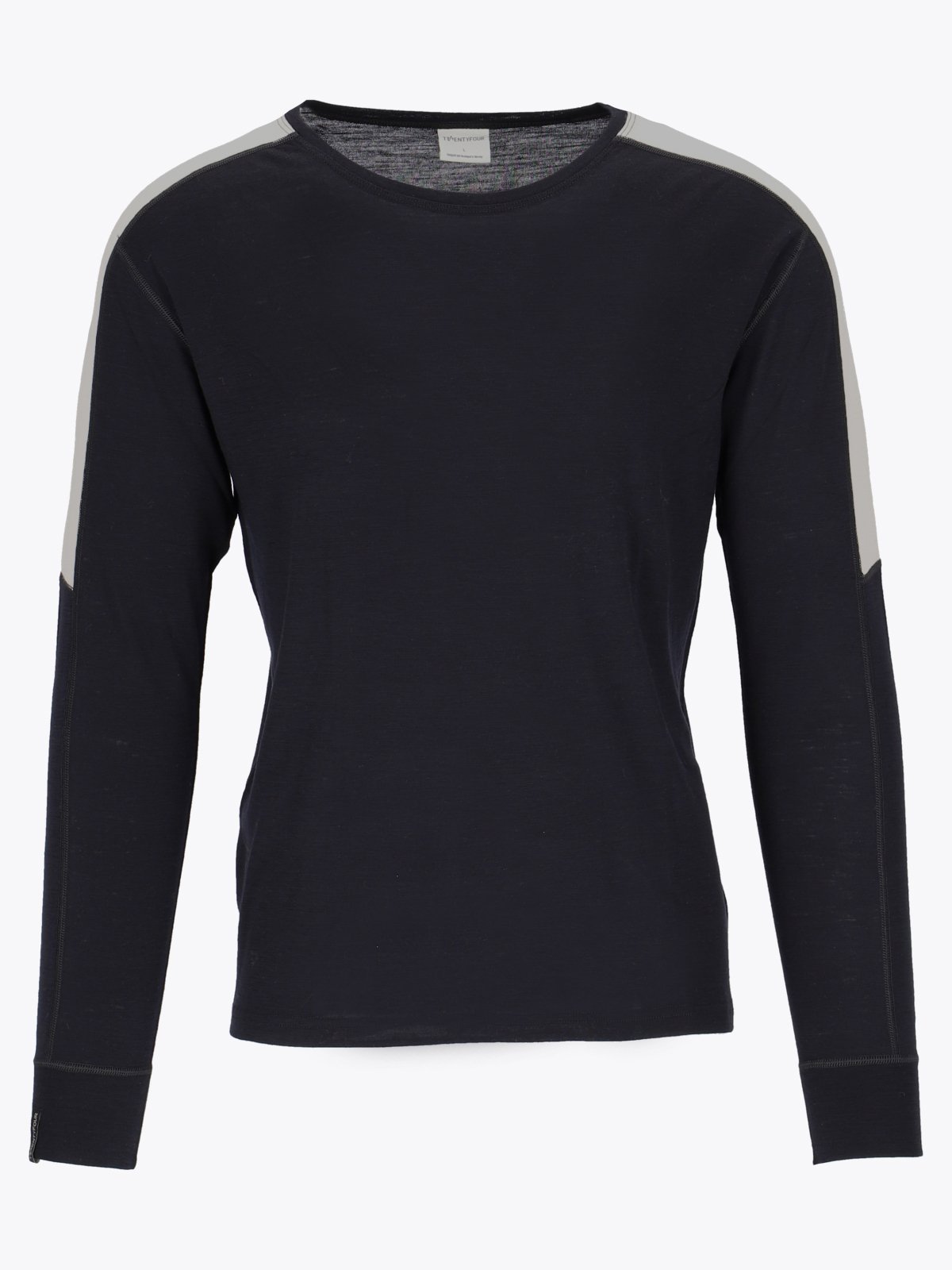 Twentyfour Aurora Merino Long Sleeve Topp Sort