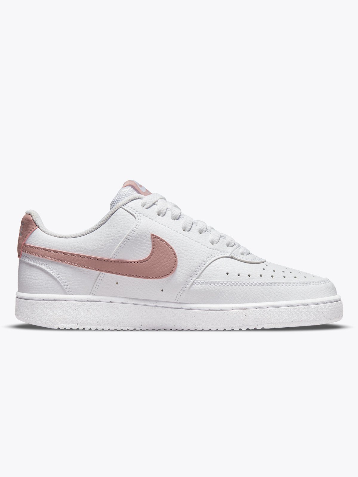 Nike Court Vision Low Next Nature Hvit/Pink Oxford
