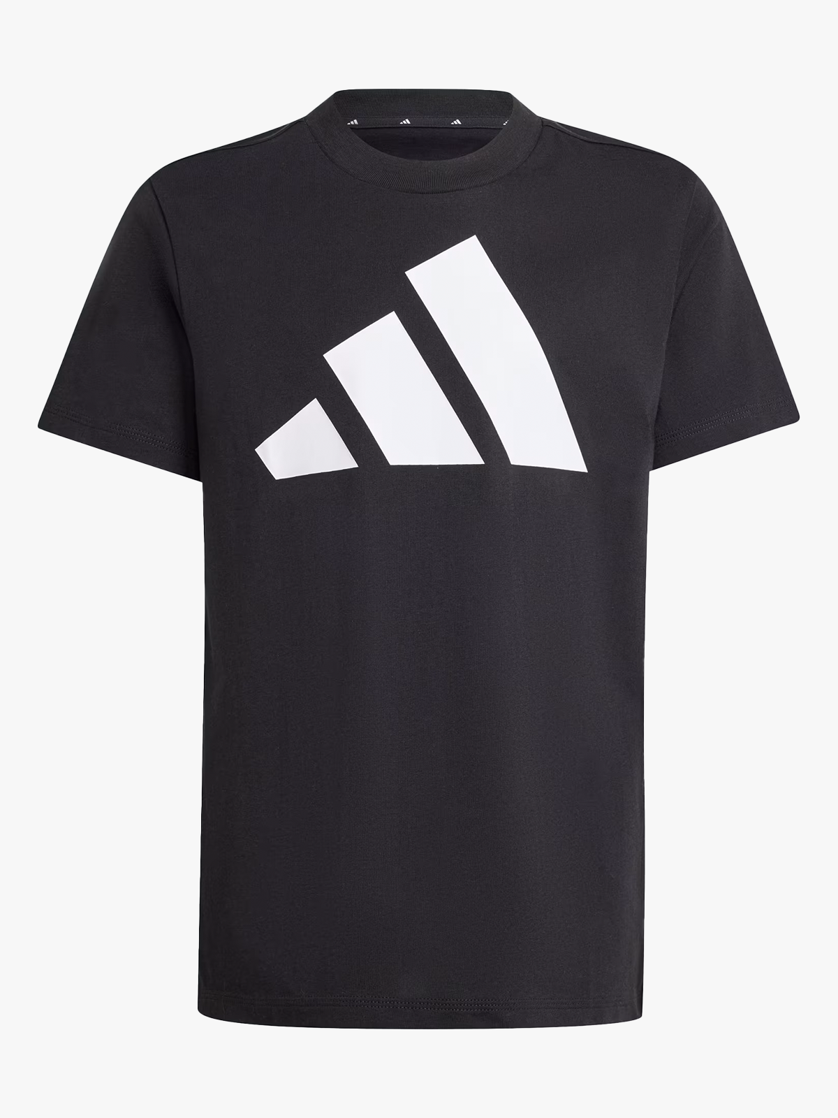 adidas Big Logo Tee 160 Junior Black / White
