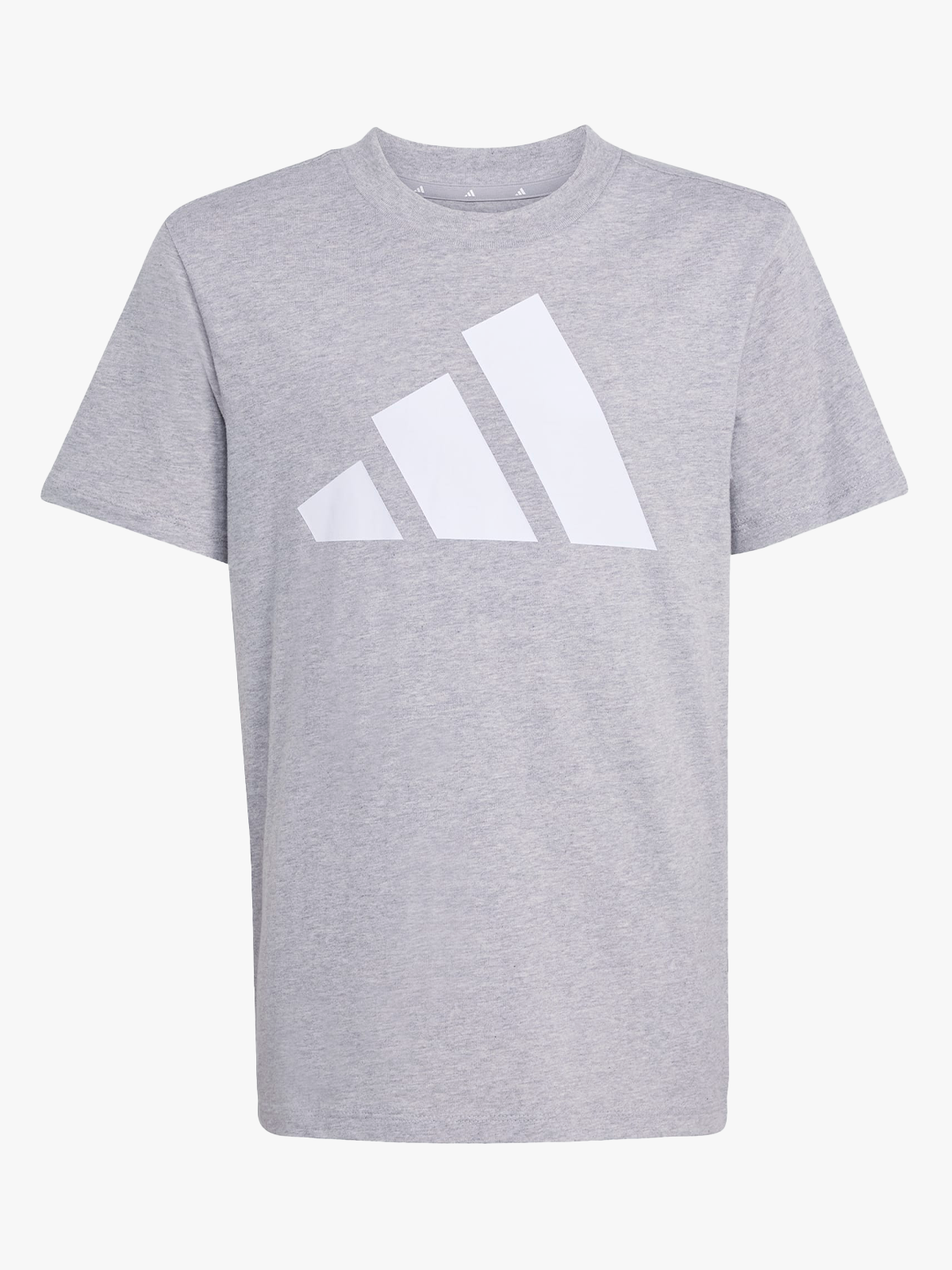 adidas Big Logo Tee 160 Junior Grey / White