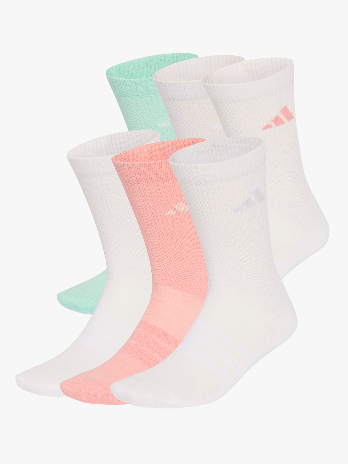adidas Essentials Crew 6 Pack Flerfarget