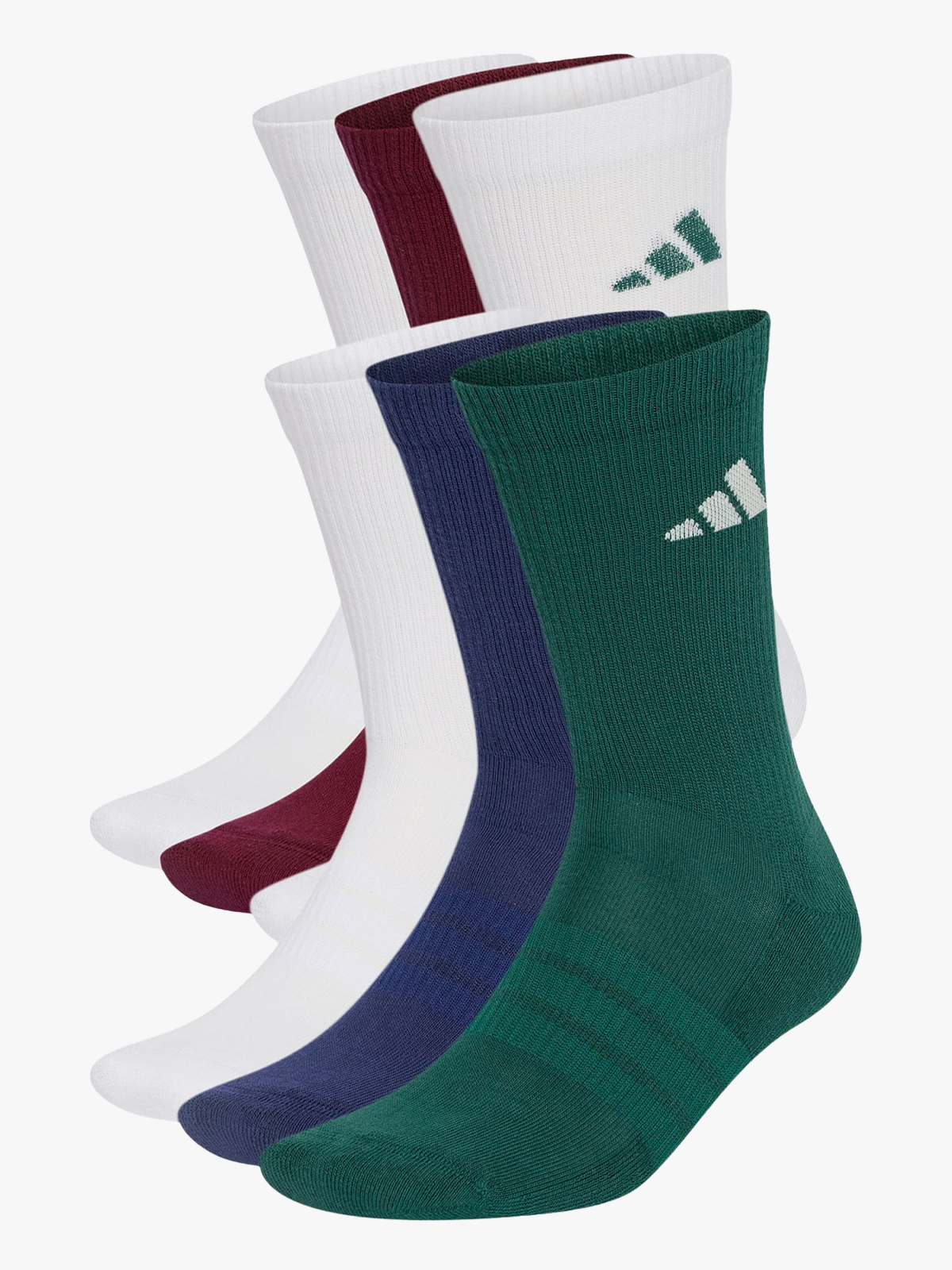 adidas Essentials Crew 6 Pack Flerfarget
