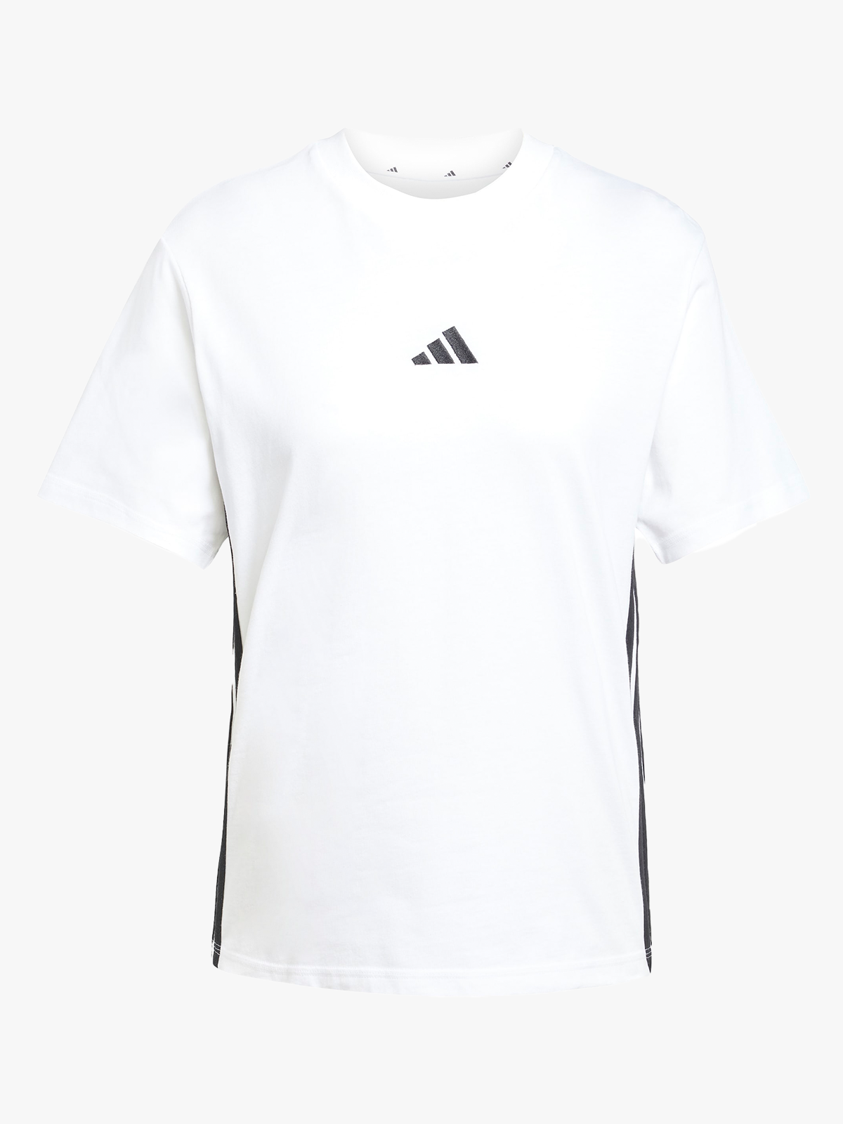 adidas 3-Stripes SJ Tee WHITE/BLACK