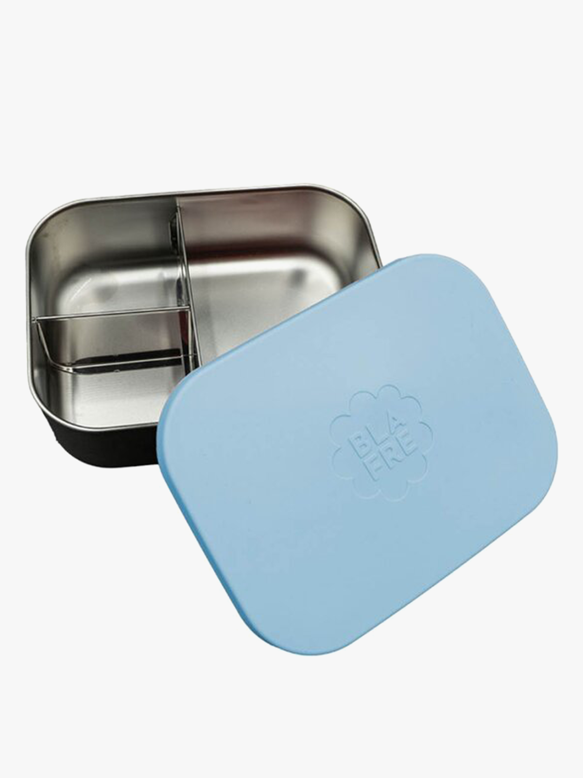 Blafre Stålmatboks Tre Rom Blågrønn