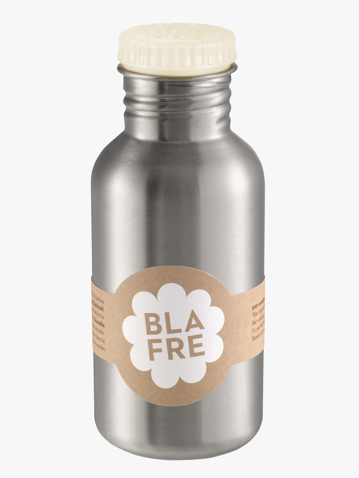Blafre stålflaske 500 ml Beige