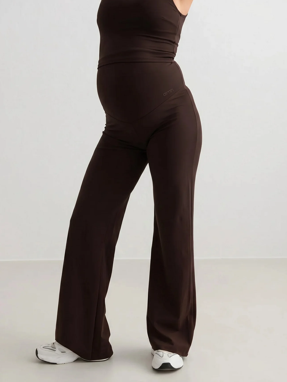Aim'n Sense Maternity Wide Pants Chocolate