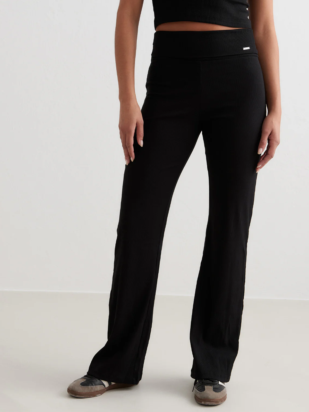 Aim'n Ease Ribbed Pants Black