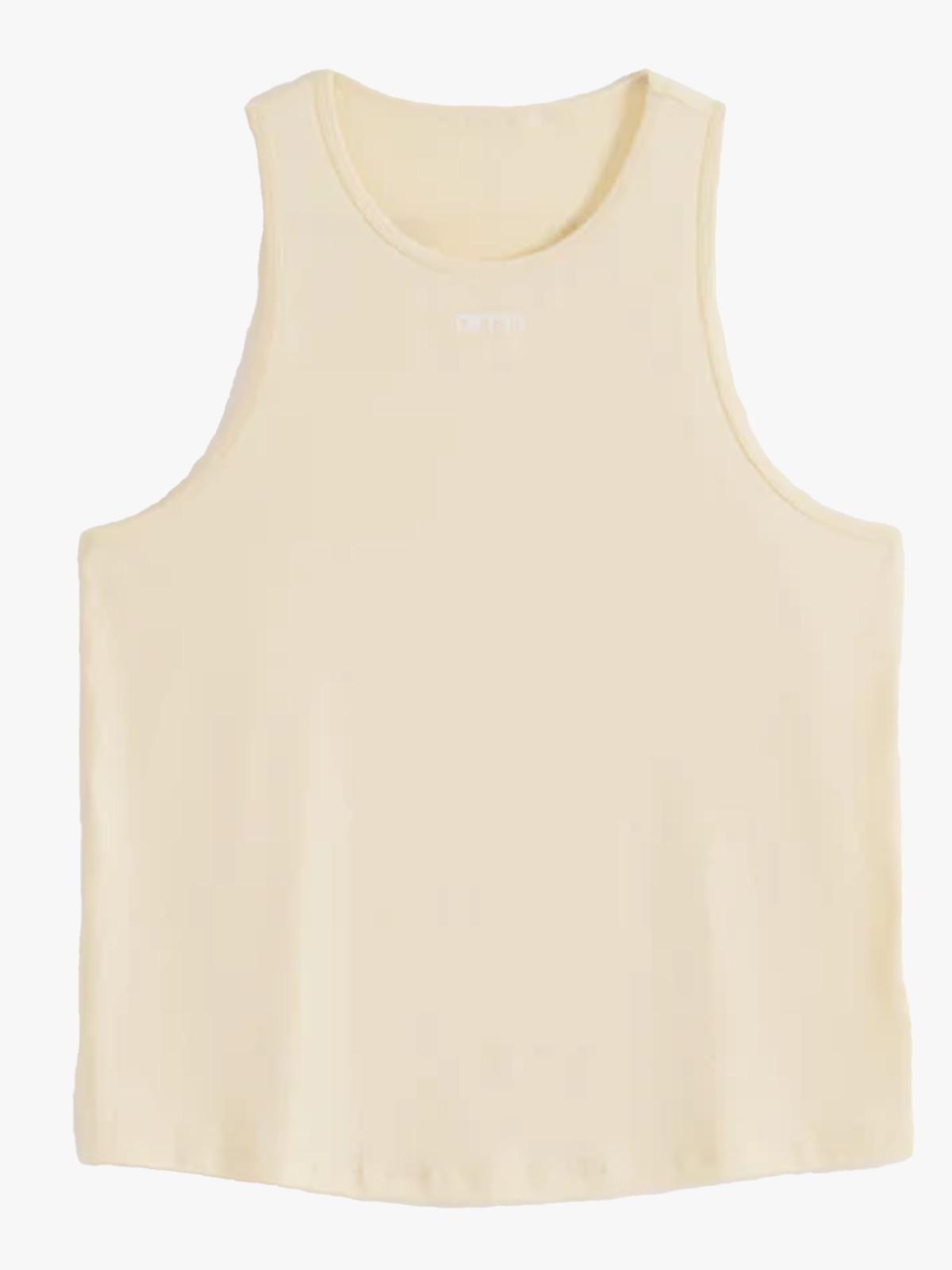 Aim'n Soft Basic Singlet Lemon White