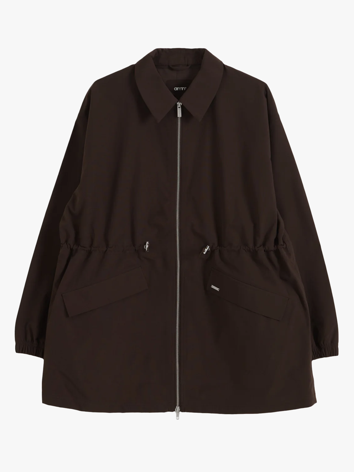 Aim'n Waterproof Zip jacket Chocolate
