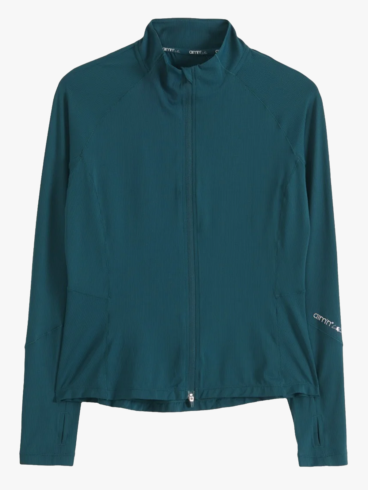 Aim'n Running Zip Long Sleeve Lagoon