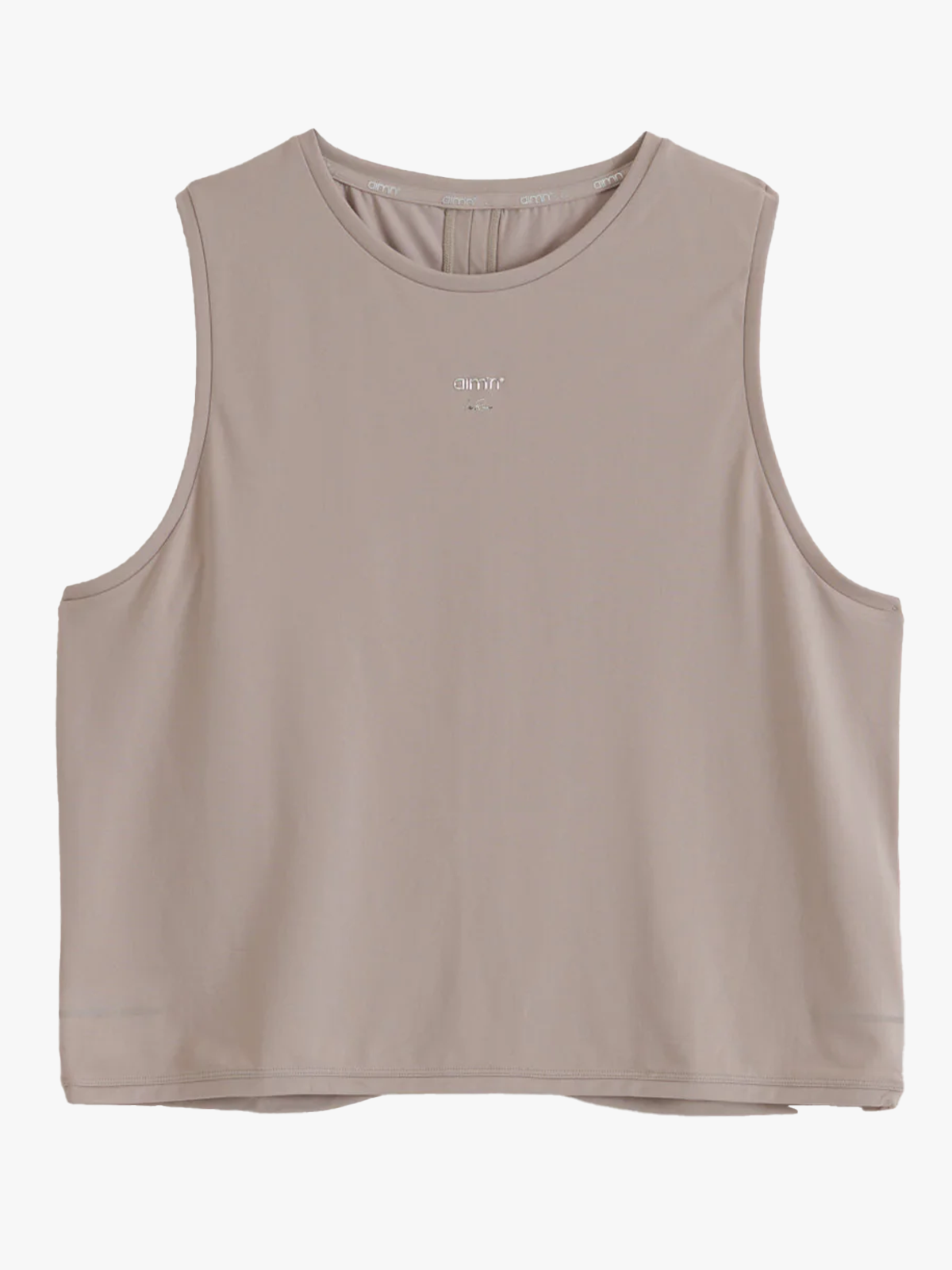 Aim'n Running Sleeveless Top Dark Clay