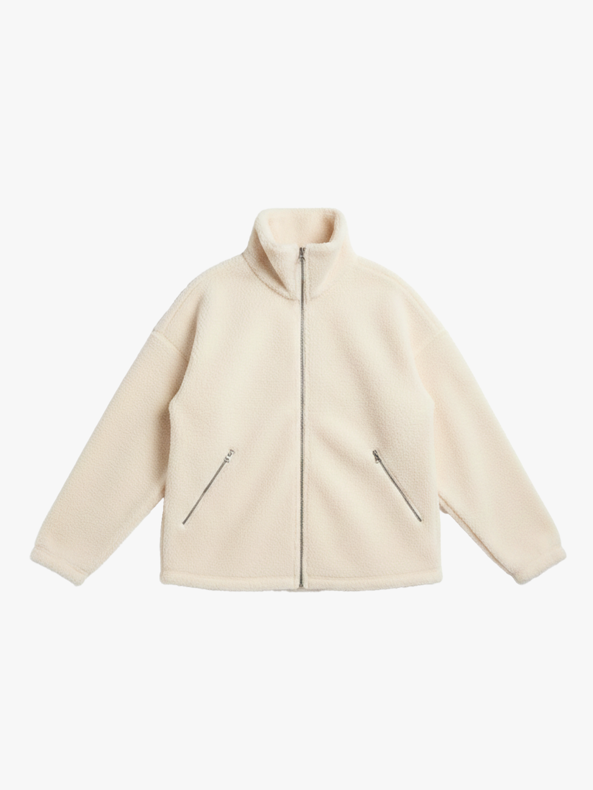 Aim'n Pile Jacket Almond White