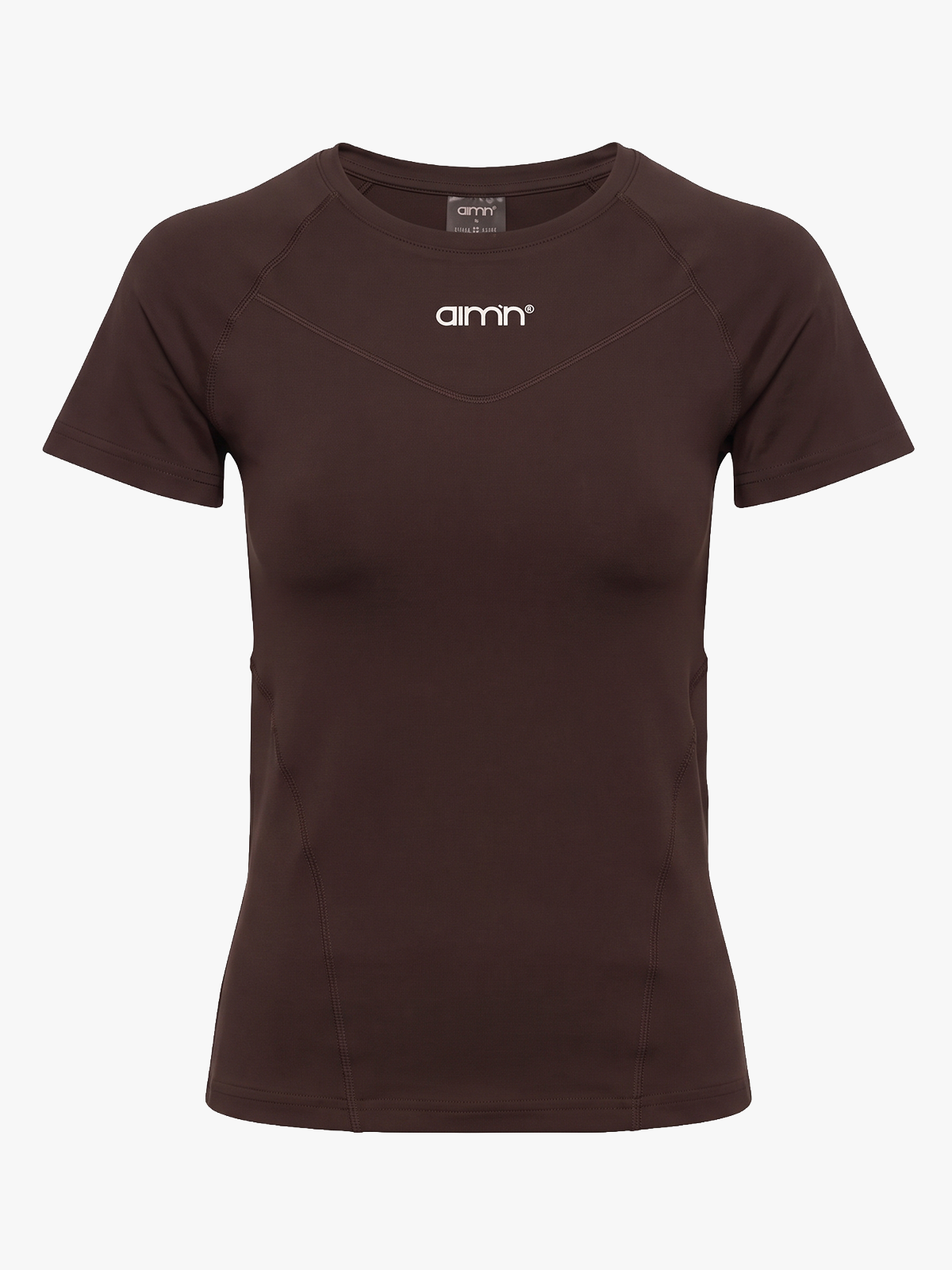 Aim'n Soft Basic Short Sleeve Chocolate