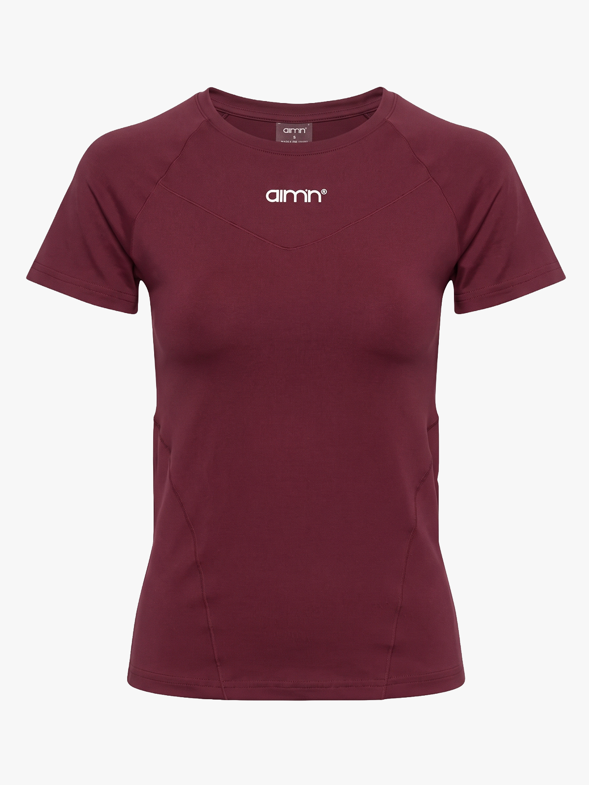 Aim'n Soft Basic Short Sleeve Merlot