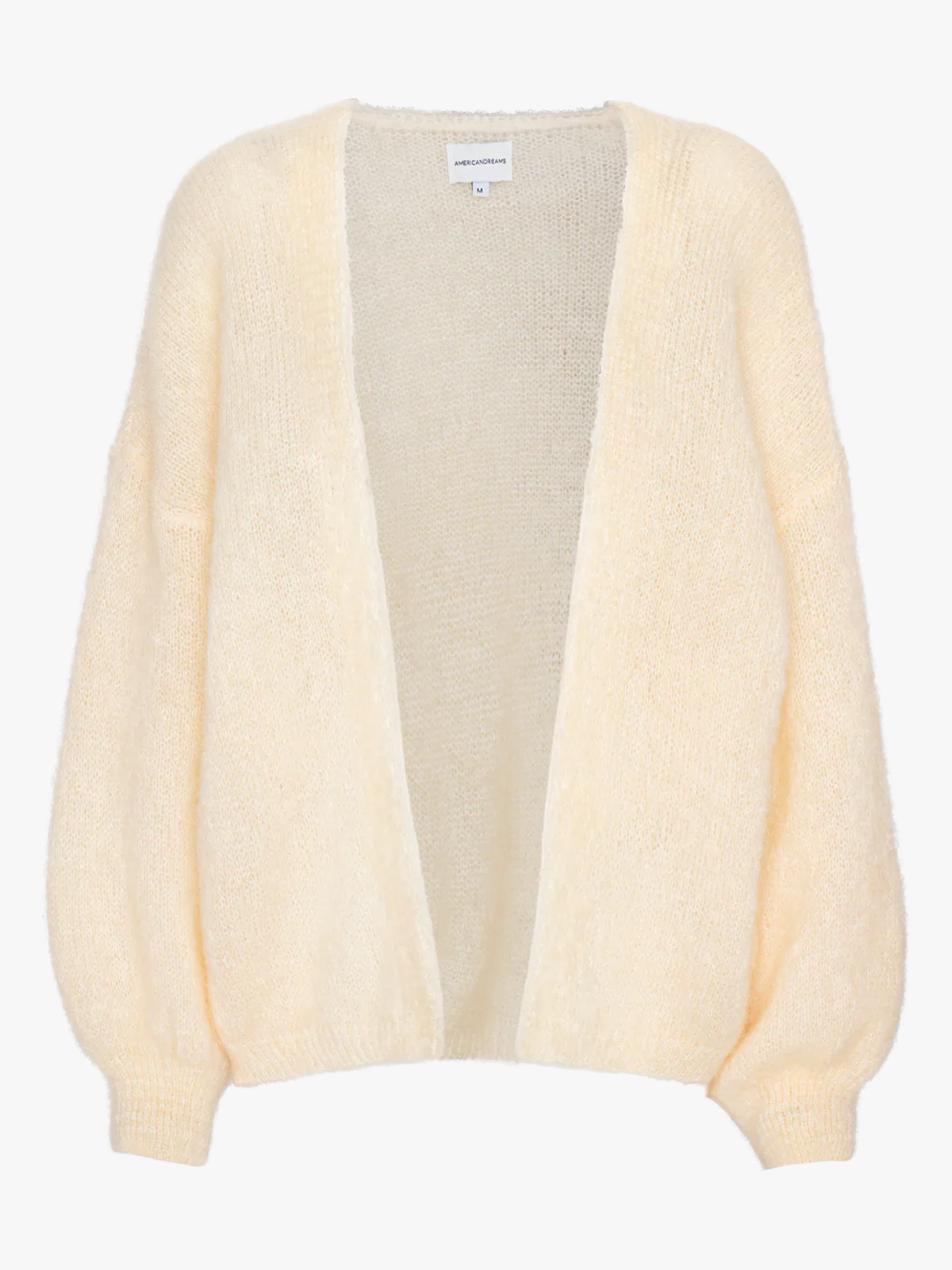 American Dreams Lee  Short Cardigan Almond