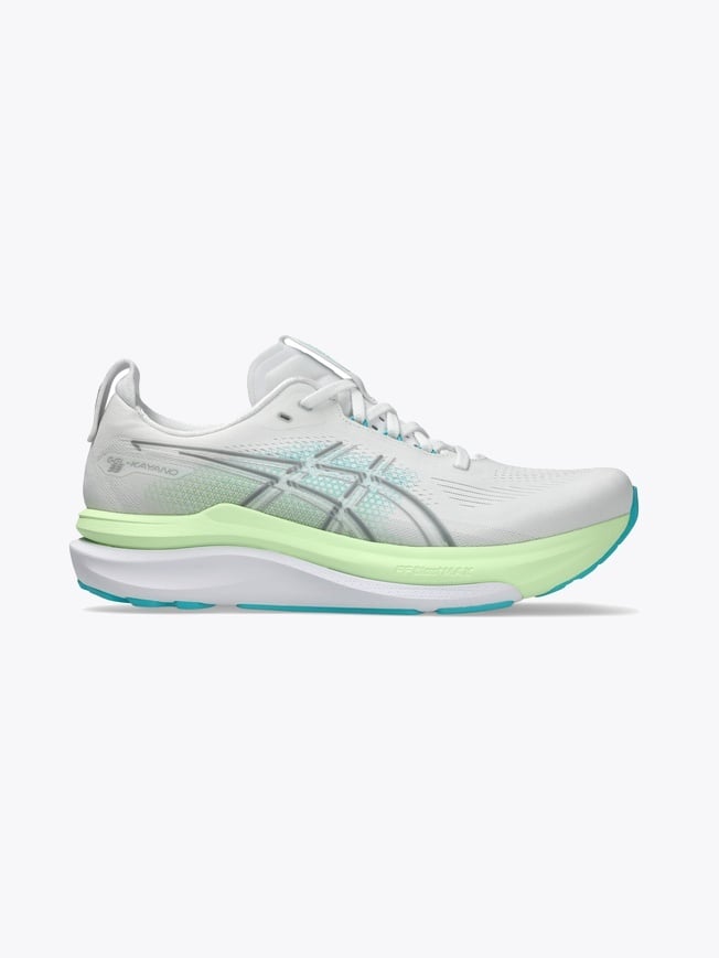 ASICS Gel-Kayano 33 White/Energy Aqua