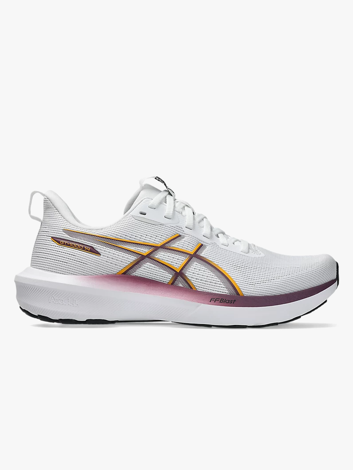 ASICS GT-1000 14 White / Yamabuki