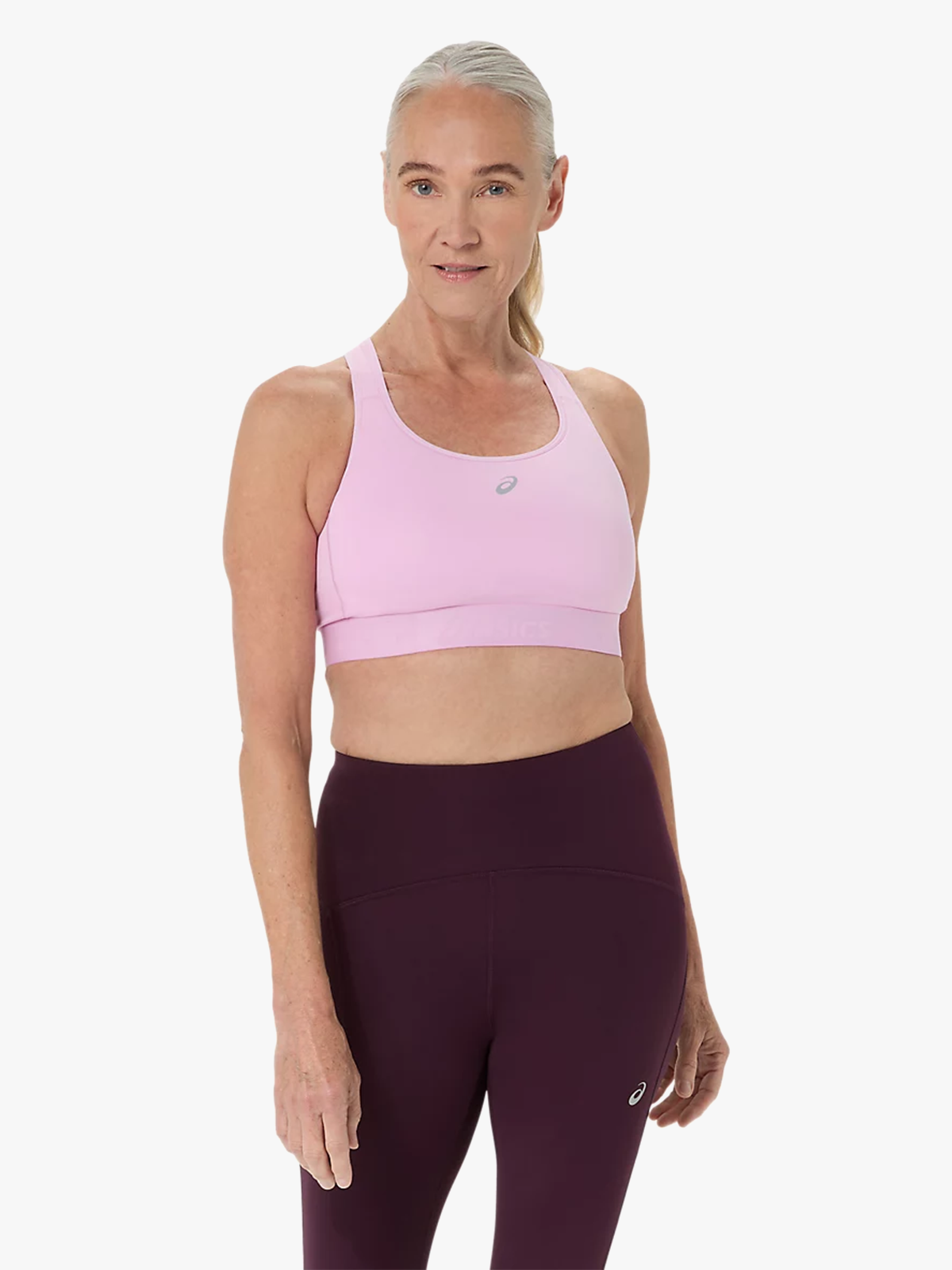 ASICS Road Compression Bra Lilla