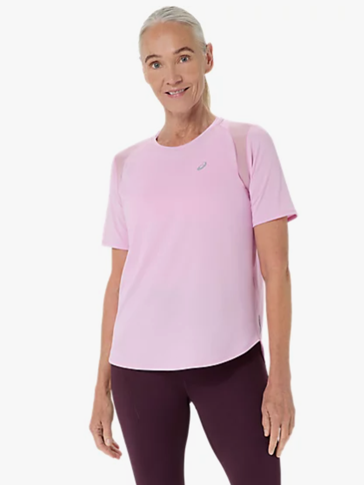 ASICS Road Short Sleeve Top Hazy Lilac