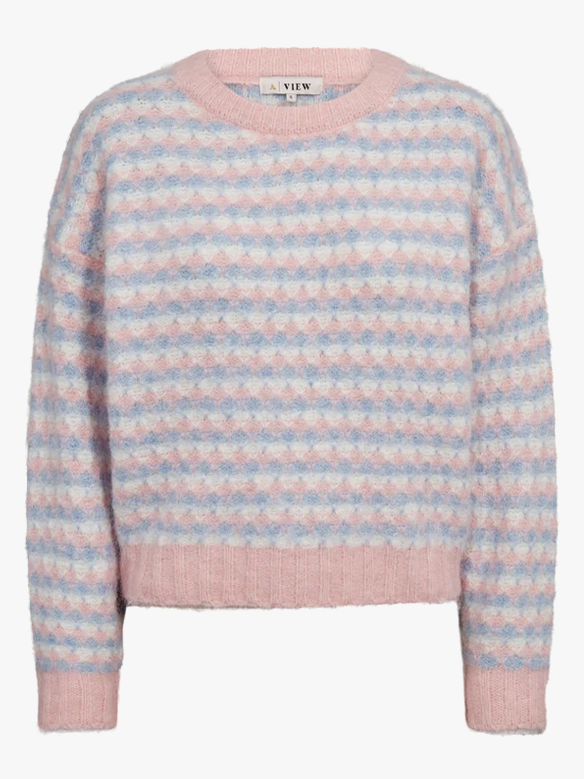 A-View Sassi Knit Pullover Rose / Blue