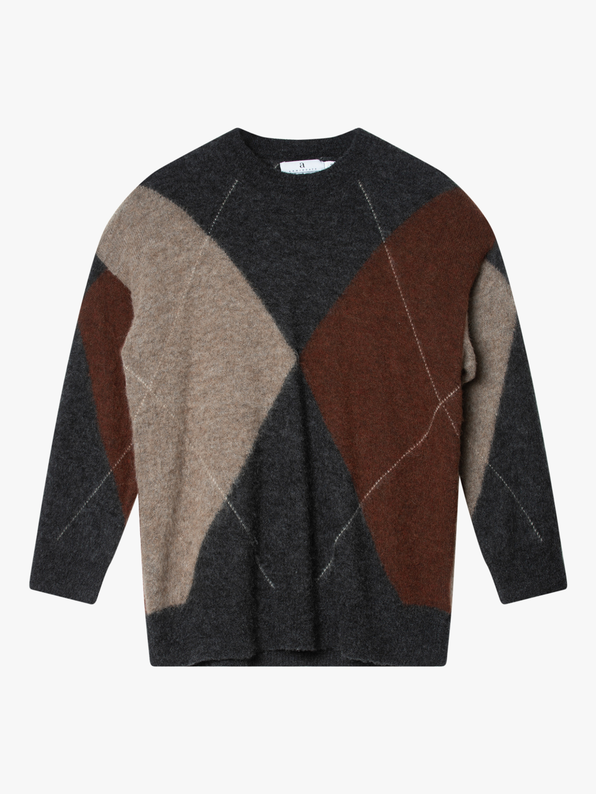 Arnie Says Kayne Argyle Charcoal Combo
