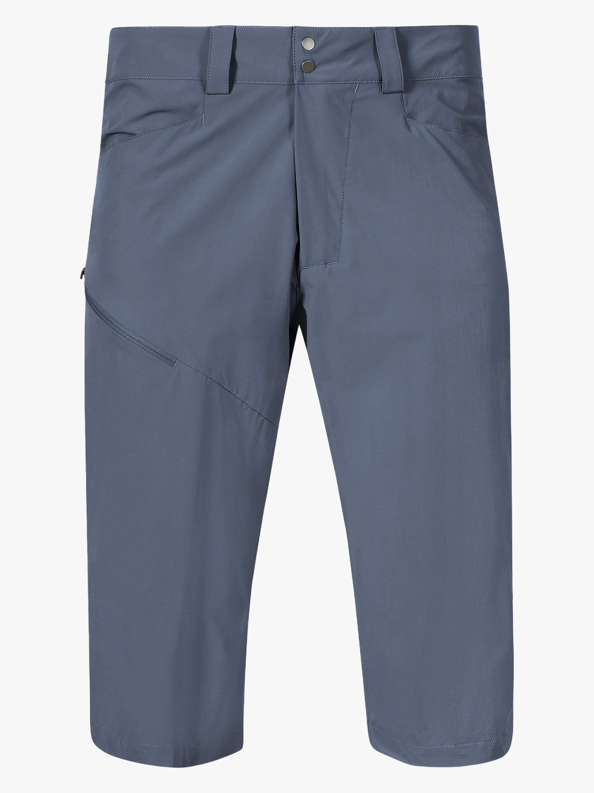 Bergans Vandre Light Softshell Long Shorts Men Granite Blue