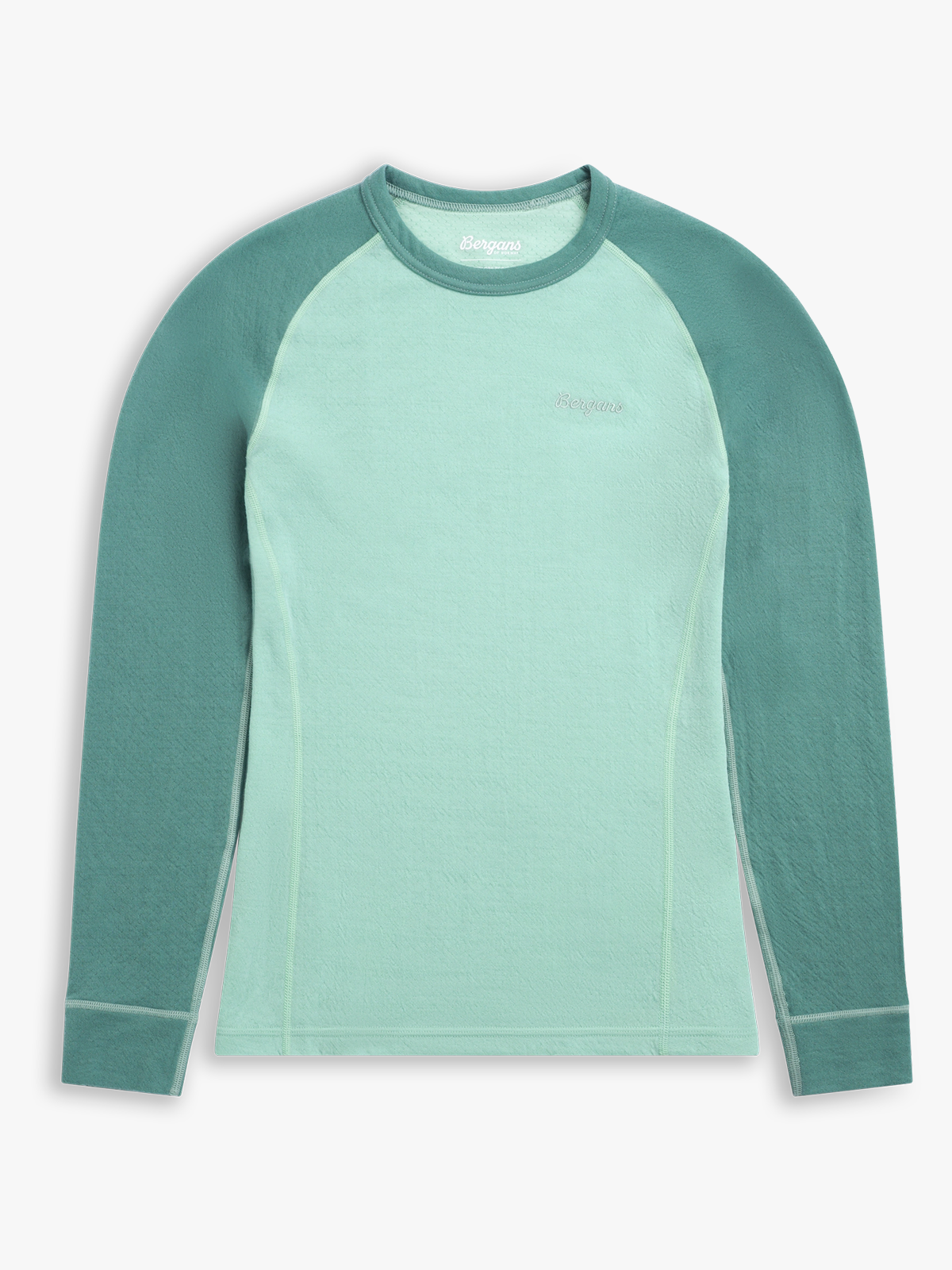Bergans Inner:Dual Merino Long Sleeve Women Mint Crush