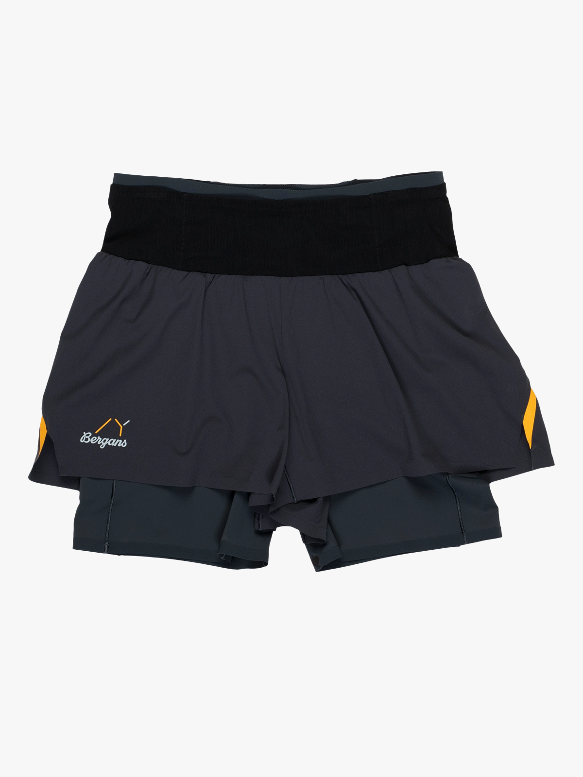 Bergans Y LightLine Fast 5" Shorts Women Dark Shadow Grey